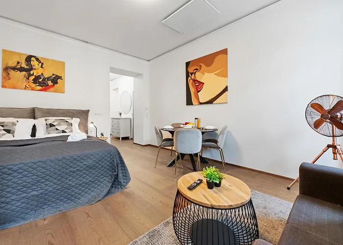 Apartment Stylish Studio, Smart Tv, 2 Beds